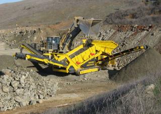 Impianti mobili di setacciatura Keestrack Frontier 4518 T