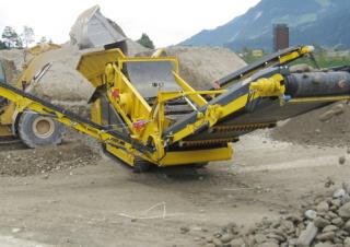 Impianti mobili di setacciatura Keestrack Frontier 4518 T
