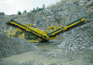 Impianti mobili di setacciatura Keestrack Frontier 4518 T