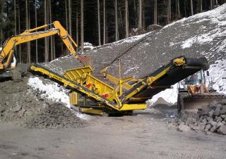 Impianti mobili di setacciatura Keestrack Frontier 4518 T