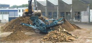 Impianti mobili di setacciatura Powerscreen Warrior 1400