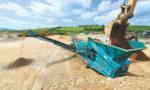 Impianti mobili di setacciatura Powerscreen Warrior 800 Kette