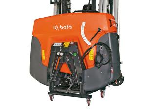 Irroratrice con barra montabile Kubota XMS210 iXflow-E