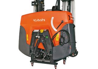 Irroratrice con barra montabile Kubota XMS210 iXflow-E