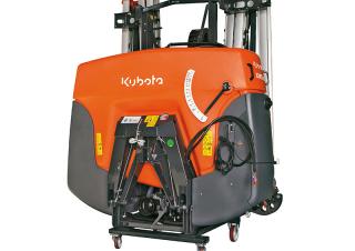 Irroratrice con barra montabile Kubota XMS216 iXflow-E