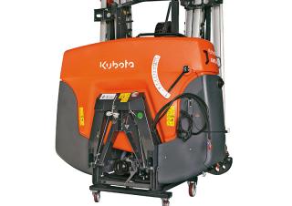 Irroratrice con barra montabile Kubota XMS218 iXflow-E