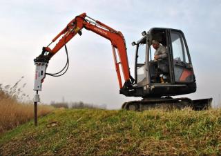 Accessori e attacchi Martelli demolitori idraulici AJCE AB-100M