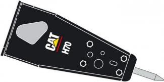 Accessori e attacchi Martelli demolitori idraulici Caterpillar CAT 70SFT