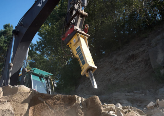 Accessori e attacchi Martelli demolitori idraulici Epiroc MB 1650