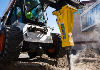 Accessori e attacchi Martelli demolitori idraulici Epiroc SBU 340