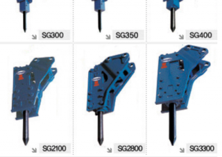 Accessori e attacchi Martelli demolitori idraulici Kwanglim SG400