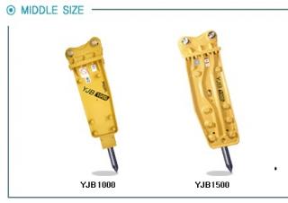 Demolizione - Frantumazione Martelli demolitori idraulici YUJIN TECH YJB 1500