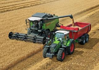 Mietitrebbie Fendt 5225 E Rice