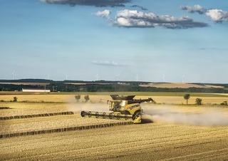 Mietitrebbie New Holland CR9.90 12.5 