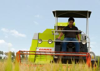 Mietitrebbie Claas Crop Tiger 40 Terra Trac
