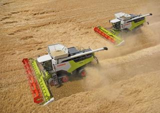 Mietitrebbie Claas Trion 730 Terra Trac   