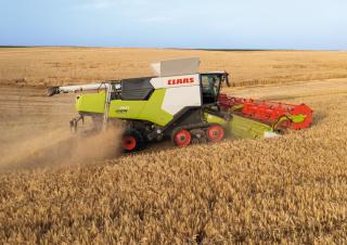 Mietitrebbie Claas Trion 750 Terra Trac   