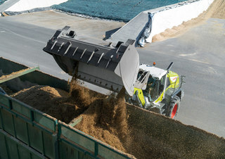 Mini caricatore frontale Claas Torion 1177