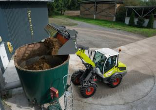 Mini caricatore frontale Claas Torion 535