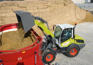Mini caricatore frontale Claas Torion 639
