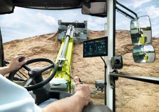 Mini caricatore frontale Claas Torion 738 T Sinus