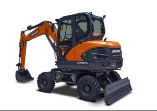 Escavatori gommati Doosan DX57W-5