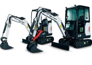 Miniescavatori Bobcat E17