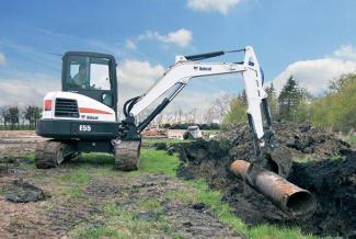 Miniescavatori Bobcat E55