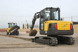Miniescavatori Volvo EC55C