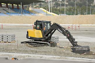 Miniescavatori Volvo EC55C