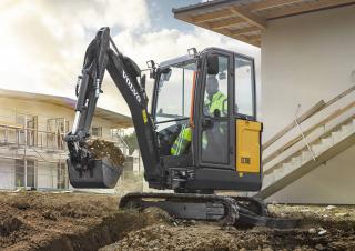 Miniescavatori Volvo EC18E