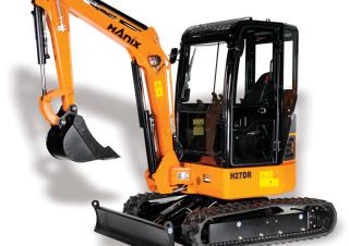 Miniescavatori Hanix H27DR
