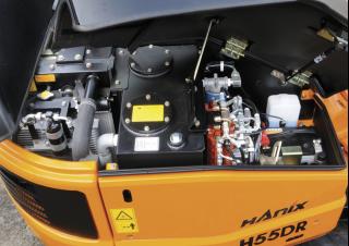 Miniescavatori Hanix H55DR
