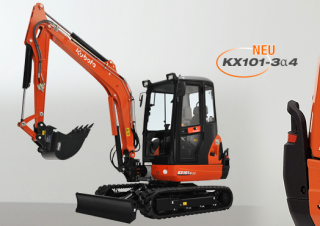 Miniescavatori Kubota KX101-3α4