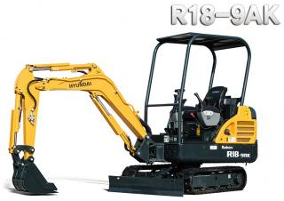 Miniescavatori Hyundai R18-9AK