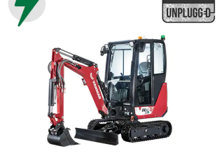 Escavatori cingolati elettrici Yanmar SV17e