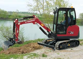 Miniescavatori Yanmar SV26