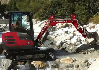 Miniescavatori Yanmar SV26