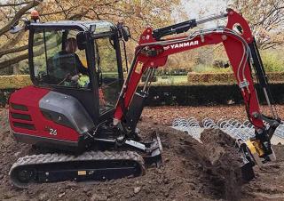 Miniescavatori Yanmar SV26
