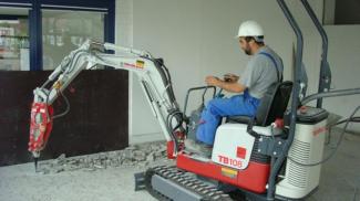 Miniescavatori Takeuchi TB 108 Hybrid