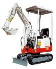 Miniescavatori Takeuchi TB 108