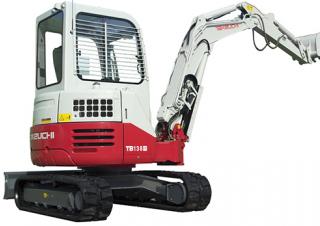 Miniescavatori Takeuchi TB 138 FR
