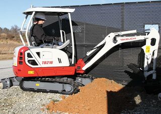 Miniescavatori Takeuchi TB 216 