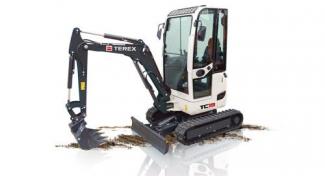 Miniescavatori Terex TC 19 Z