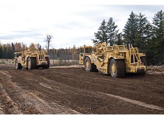 Motorscraper Caterpillar 637G Auger