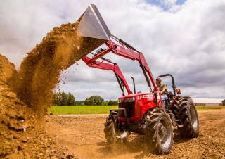 Pala gommata Massey Ferguson MF 911X