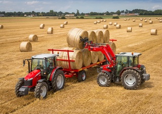 Pala gommata Massey Ferguson FL 3723 