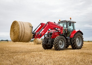 Pala gommata Massey Ferguson FL 4124 