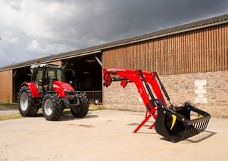 Pala gommata Massey Ferguson FL 4323 