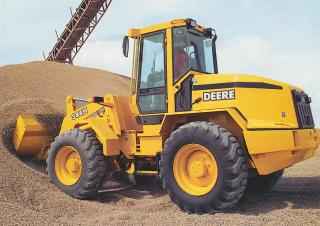 Pale gommate John Deere Construction 344 H